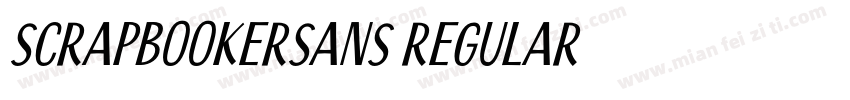 ScrapbookerSans Regular字体转换